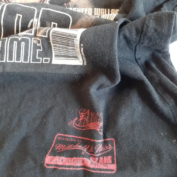 Vintage 2000 Mitchell & Ness Allen Iverson 76ers Tee Shirt Size Small - Picture 2 of 11